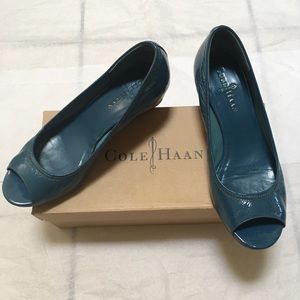 Cole Haan Air Tali Peep-toe Wedges